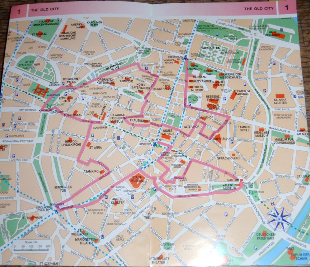 Map of Munich.